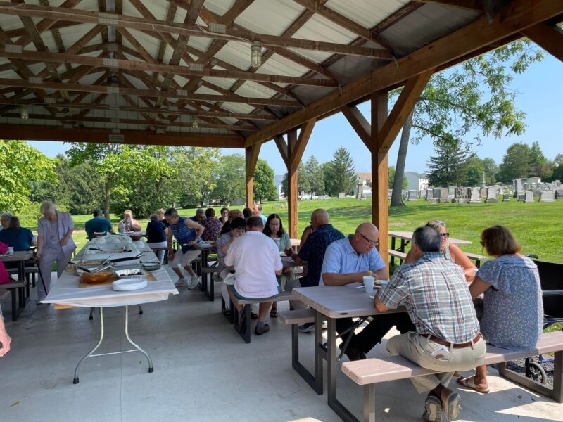 Church Picnic and Fellowship in our Pavilion
