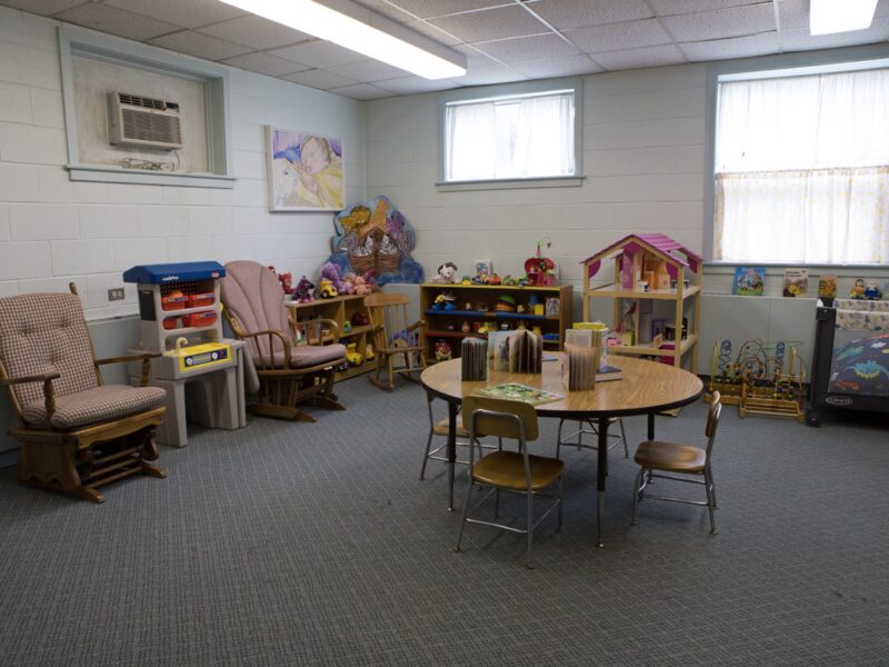 Nursery with Certified Nursery Attendant  for Sunday worship