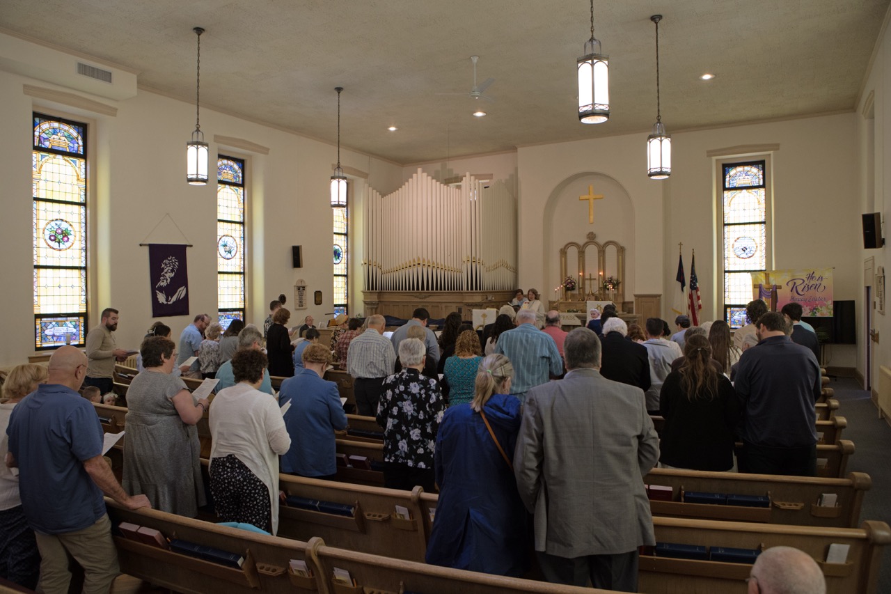 St. Andrew’s Congregation during Worship