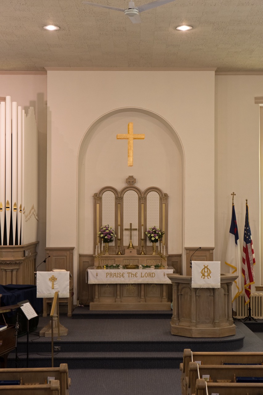 St. Andrew’s Altar in our Sanctuary