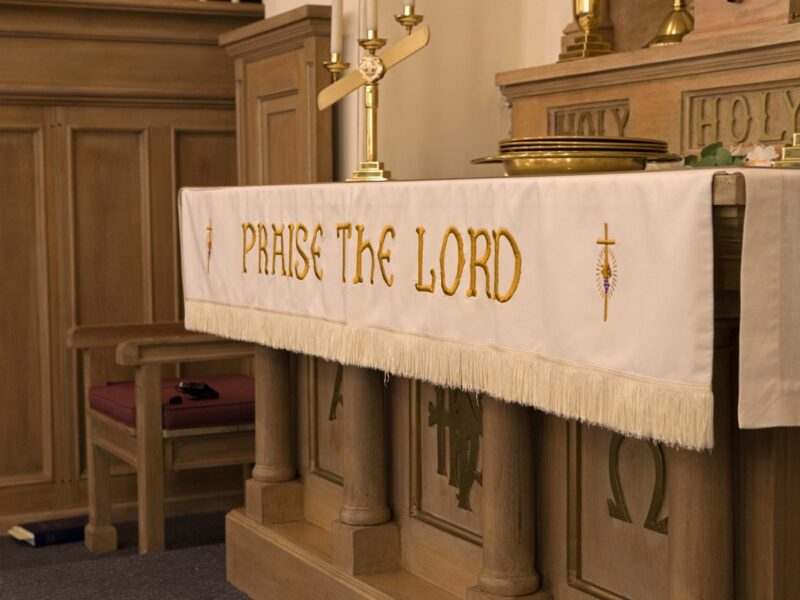 St. Andrew’s Altar close up