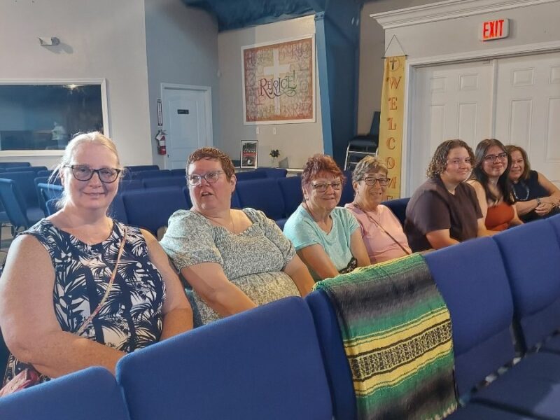 Worshiping with our partner church Mt. Nebo in New Orleans