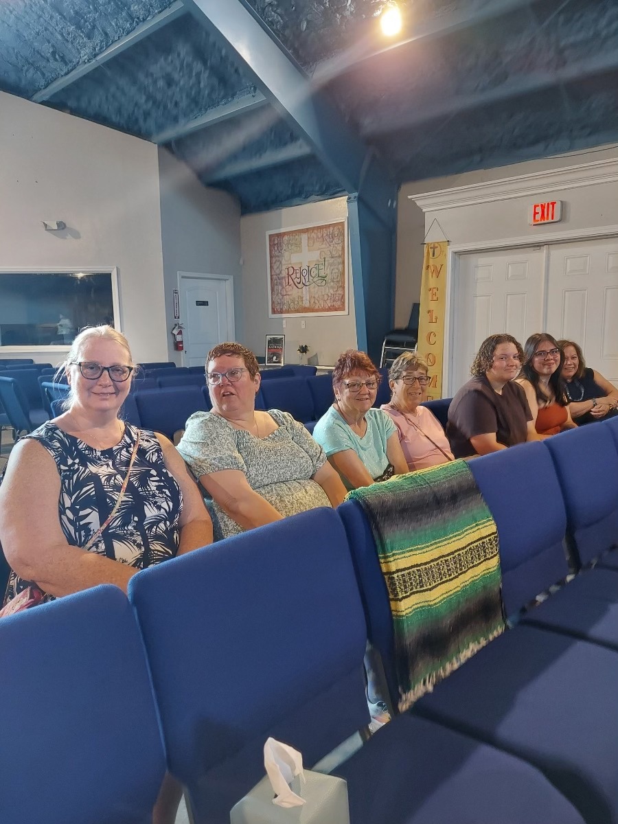 Worshiping with our partner church Mt. Nebo in New Orleans