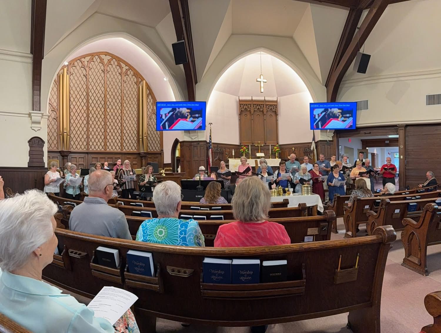 Joint choirs for Rally Day Worship