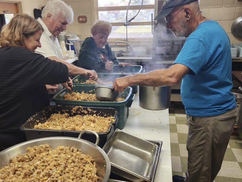Making our famous Mincemeat