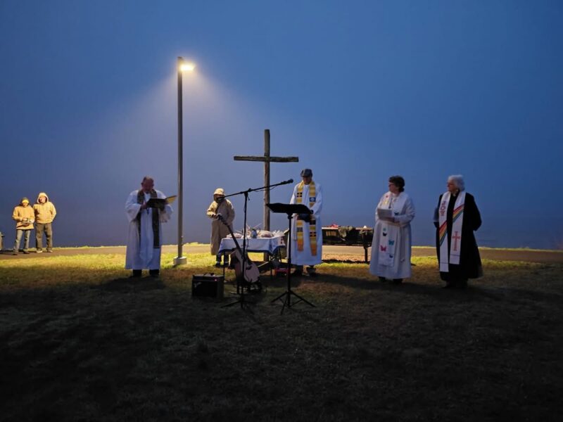 Sunrise Easter Service at Lake Nockamixon
